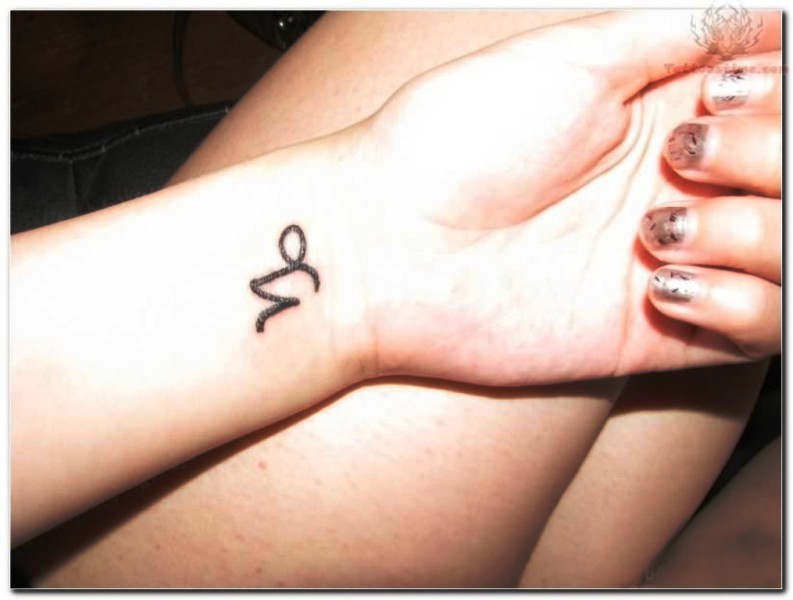 Capricorn Tattoo On Wrist