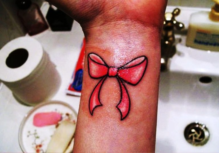 99 Awesome Bow Wrist Tattoos Wrist Tattoo Designs