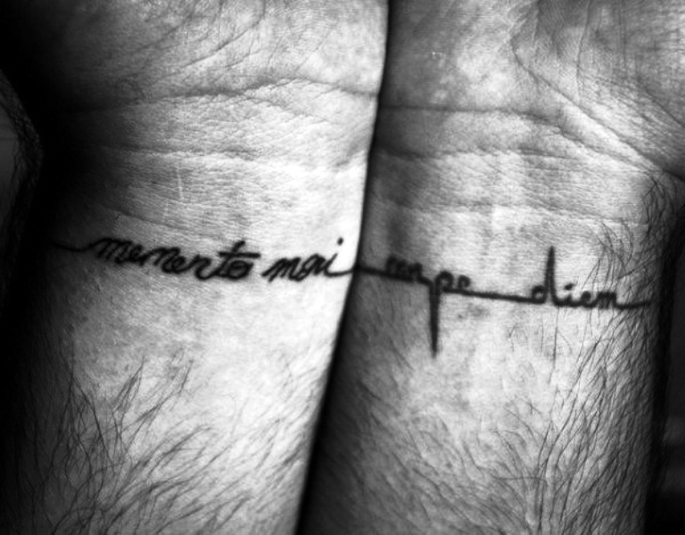 Excellent Carpe Diem Tattoo On Wrist