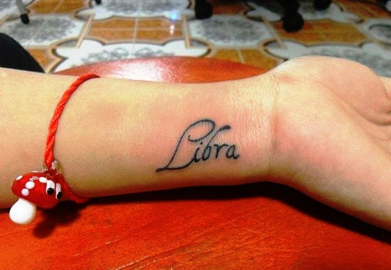 Libra Design Tattoo