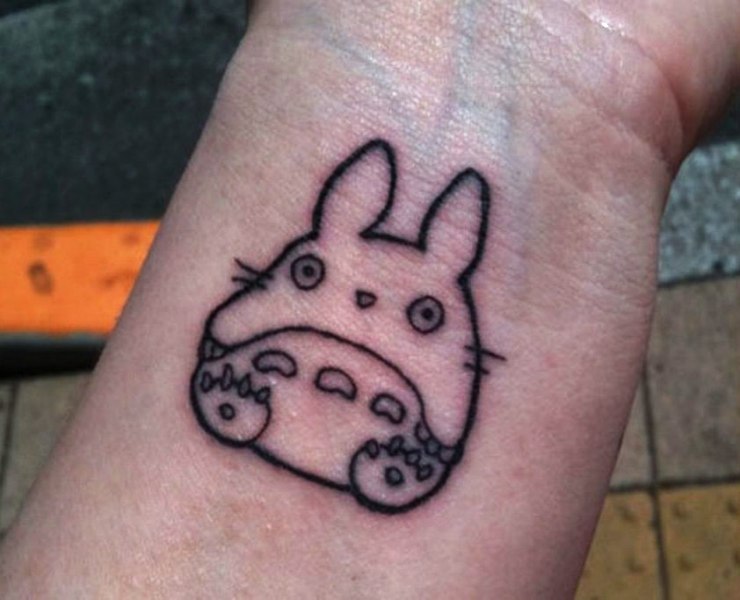 Little Bunny Tattoo On Wrist