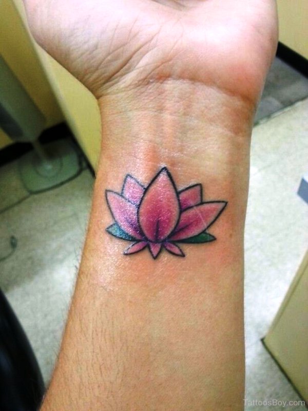 73 Best Lotus Wrist Tattoos Wrist Tattoo Designs