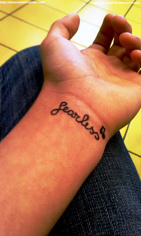 Sweet Fearless Tattoo